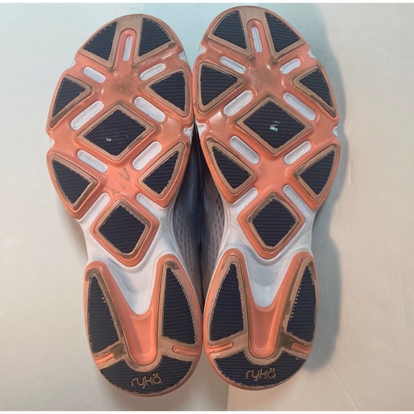 RYKA Devotion Plus 2 Walking Athletic Shoes Tempest Blue Coral US 11M EUR 41 - Picture 9 of 11